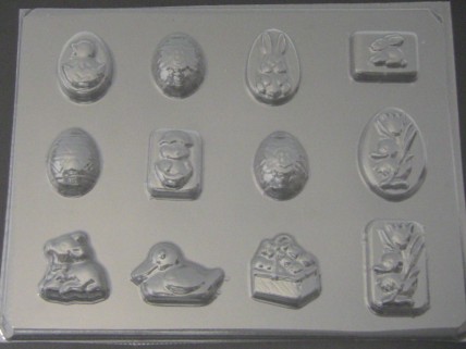 834 Easter Assorted II Chocolate Candy Mold